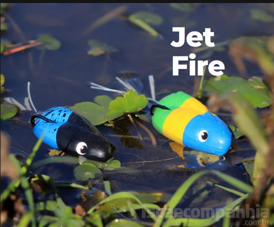 Isca Bad Line Jet Fire - 6,2cm 12,8gr