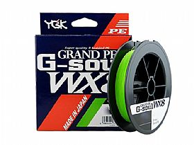 Linha Multi YGK G-Soul Grand Pe Wx8 35lbs 0,24mm 150mts