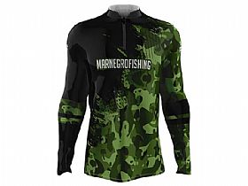 Camiseta Mar Negro 30135 Camuflado Verde FPS 50+