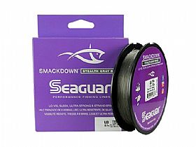 Linha Multi Seaguar Smackdown 8 Fios - 40Lbs 0.285mm 137m